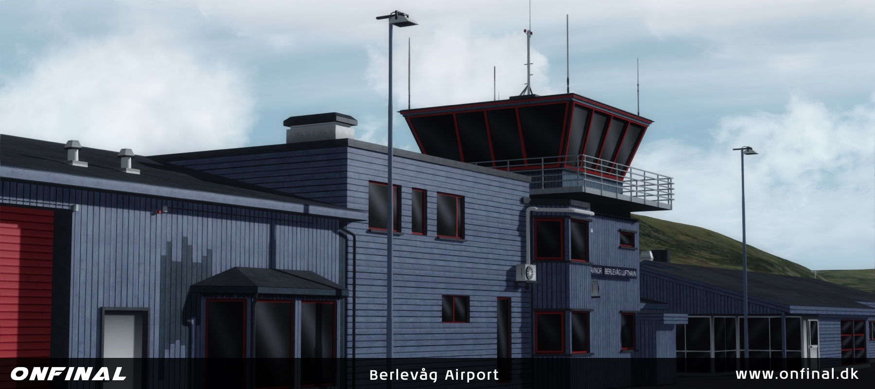 Berlevåg Airport Terminal P3D Scenery