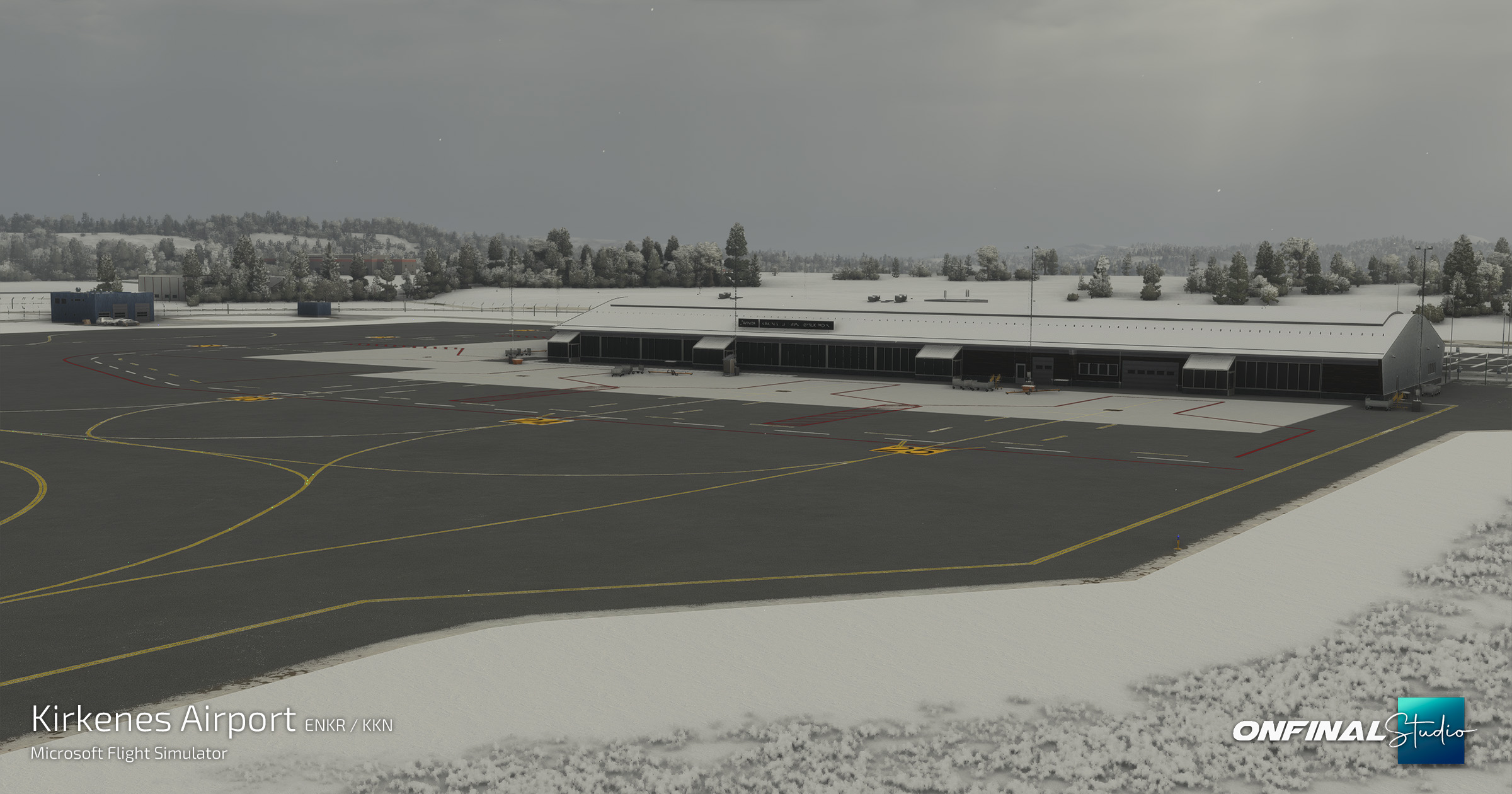 Kirkenes Airport EKEB Scenery MSFS FLight Simulator