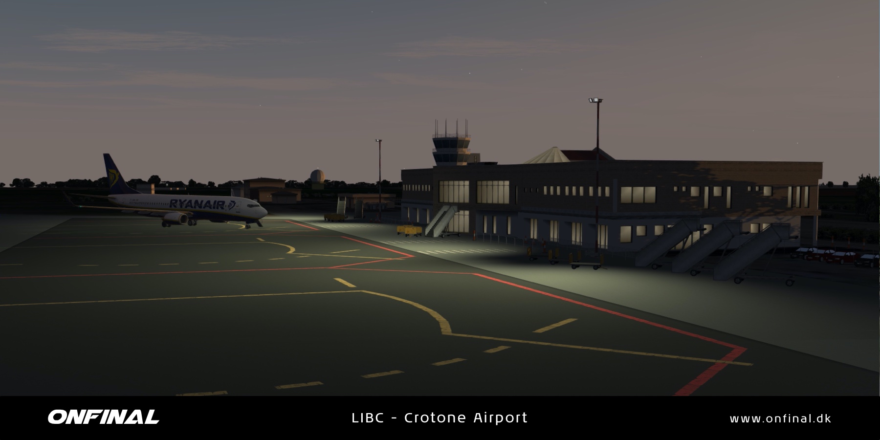 Crotone Airport LIBC Scenery P3D Prepar3d