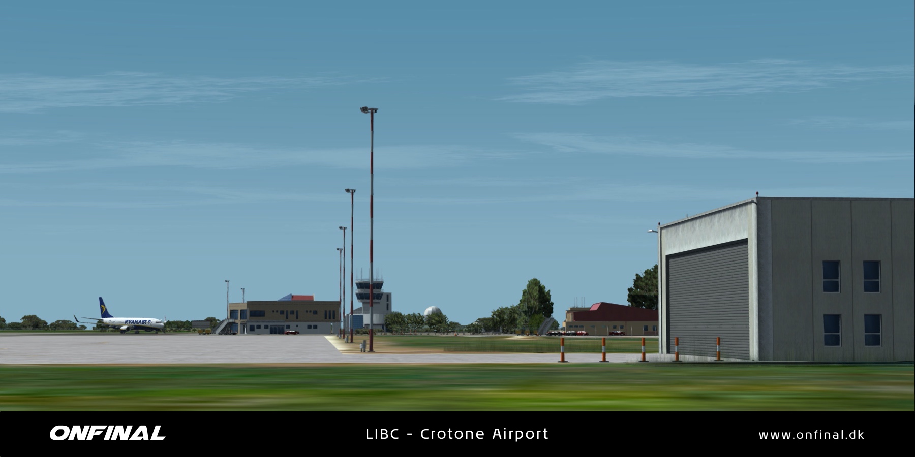 Crotone Airport LIBC Scenery P3D Prepar3d