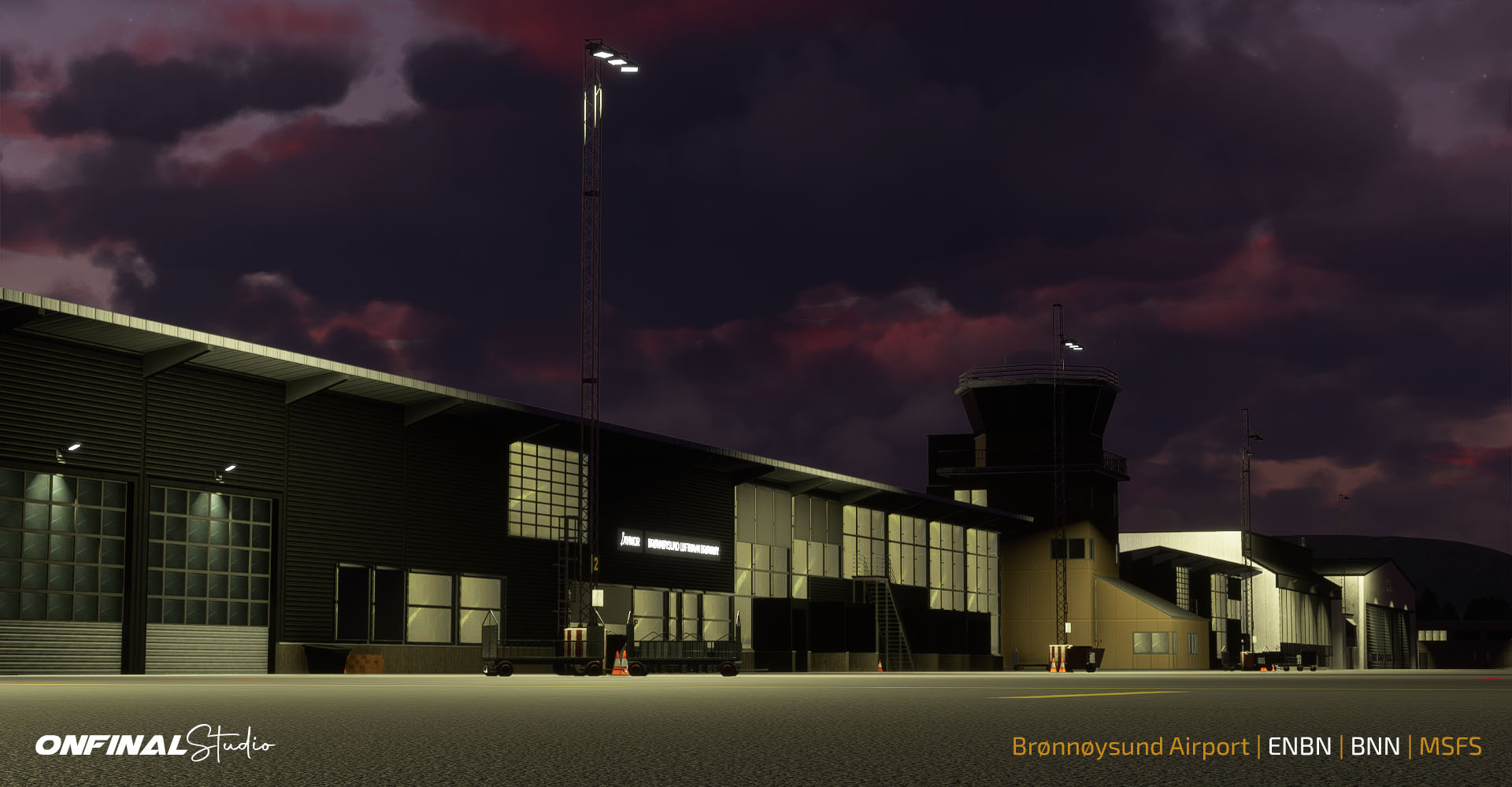 Brønnøysund Airport ENBN Scenery MSFS 2020 P3D Prepar3d