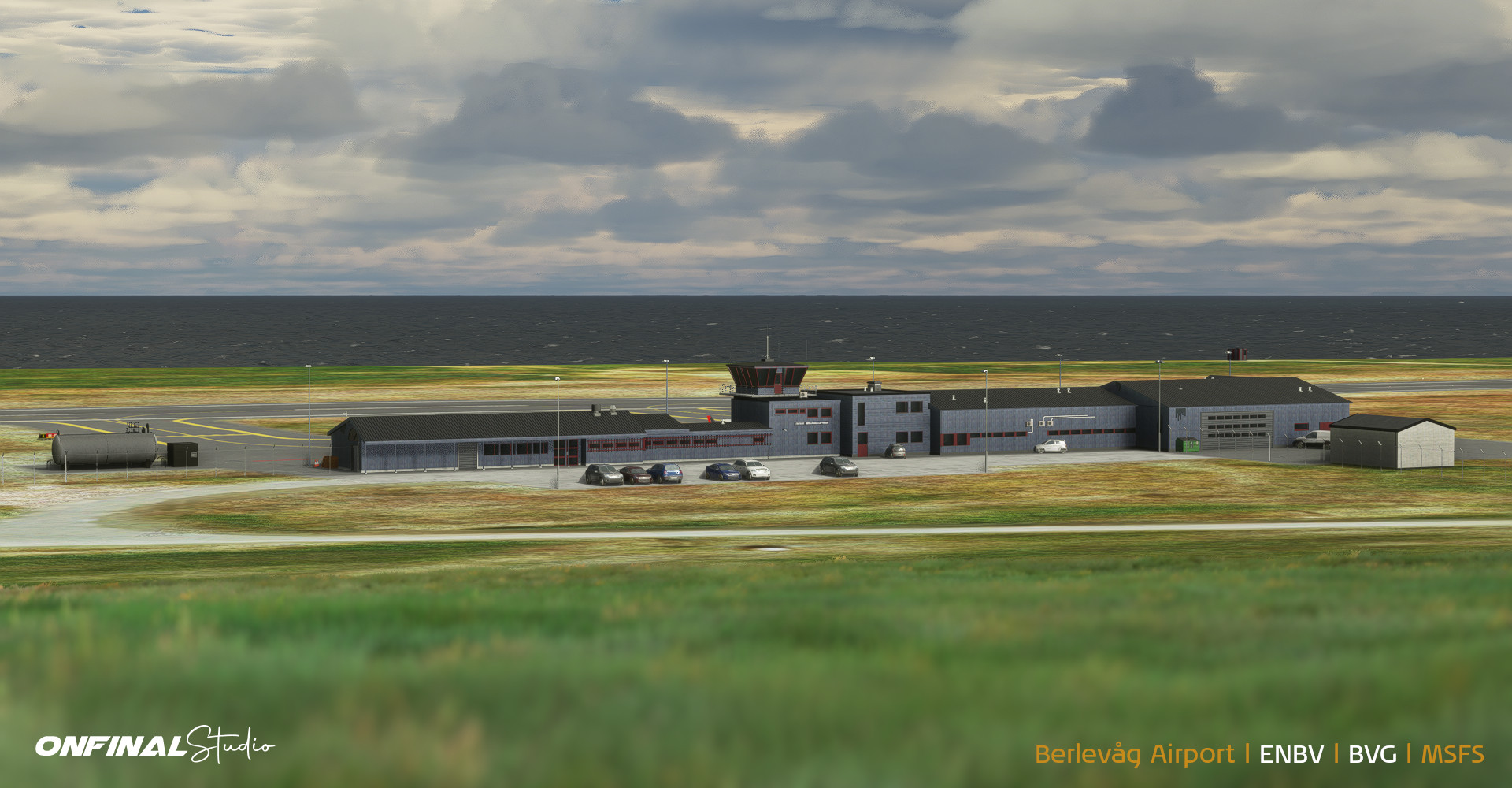 Berlevåg Berlevag Airport ENBV Scenery MSFS 2020 P3D Prepar3d