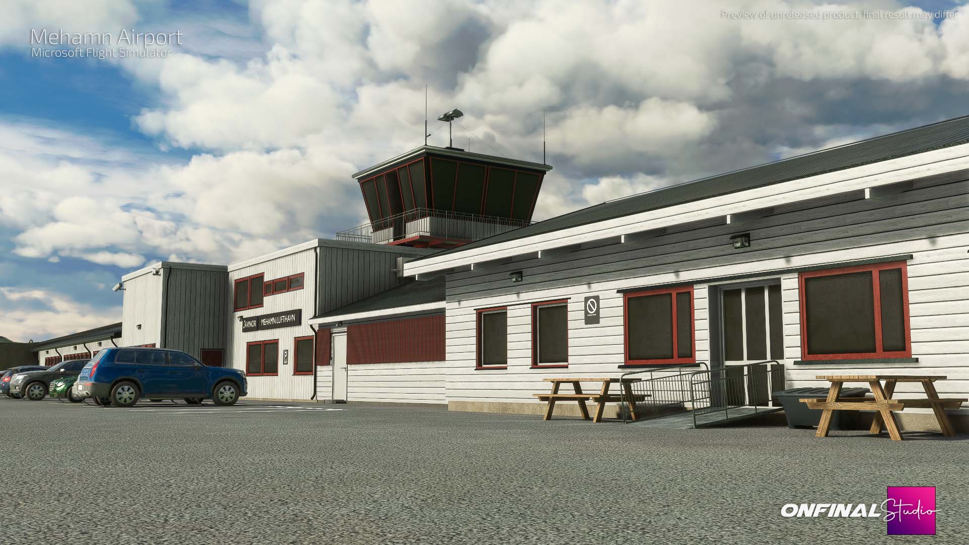 Mehamn Airport ENMH Scenery MSFS 2021 P3D Prepar3d