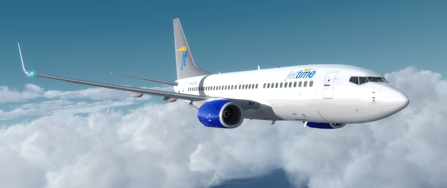 Jettime New Livery for PMDG 737