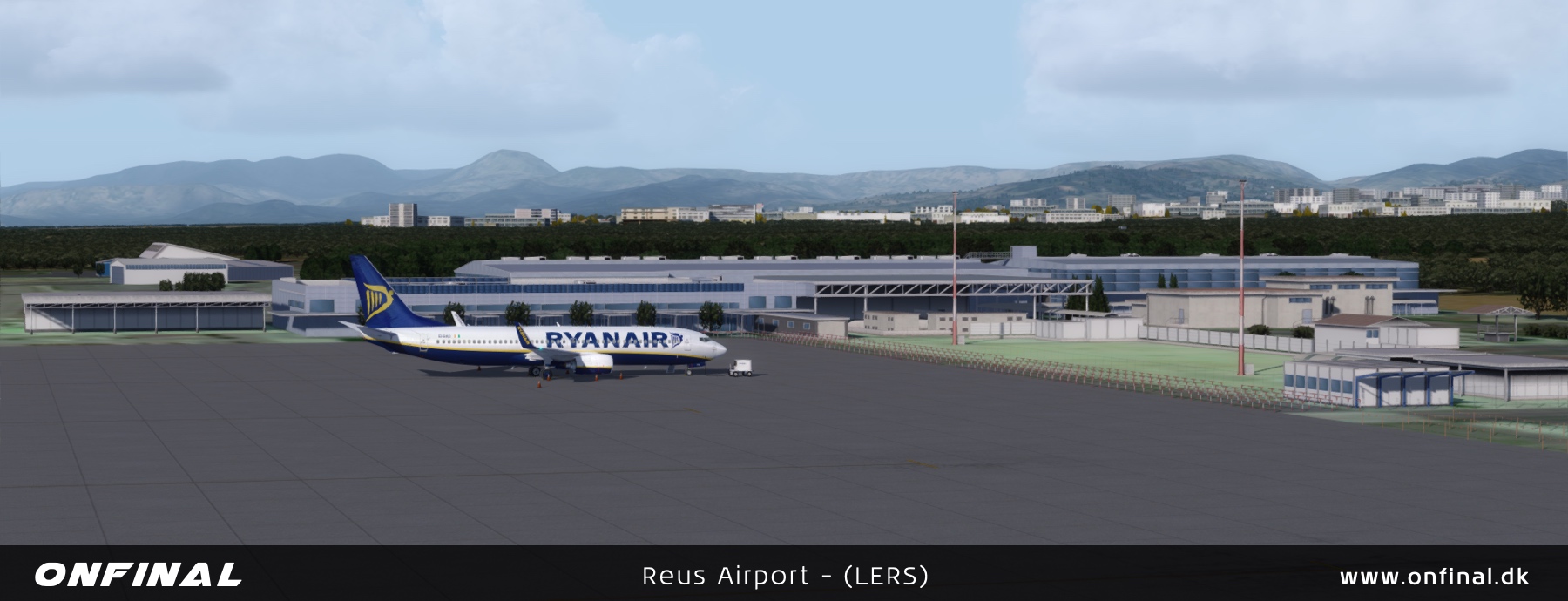 Reus Airport LERS Terminal Day P3D Scenery